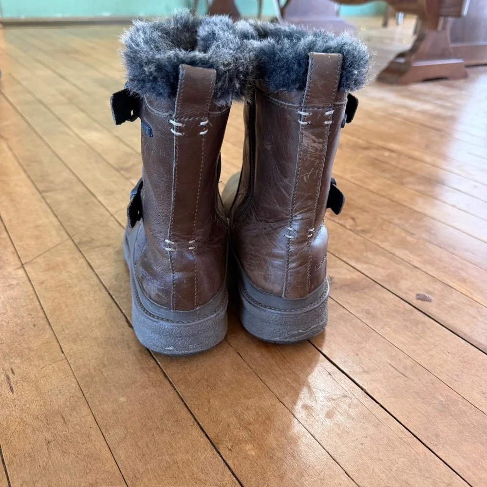 Merrell Tremblant‎ Ezra Buckle WP Ice Waterproof Winter Boots Womens 8.5 Brown
